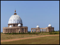 Basilica Notre-Dame-de-la-Paix in Yamoussoukro